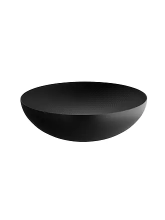 ALESSI | Schale Double Stahl 32cm Schwarz | 